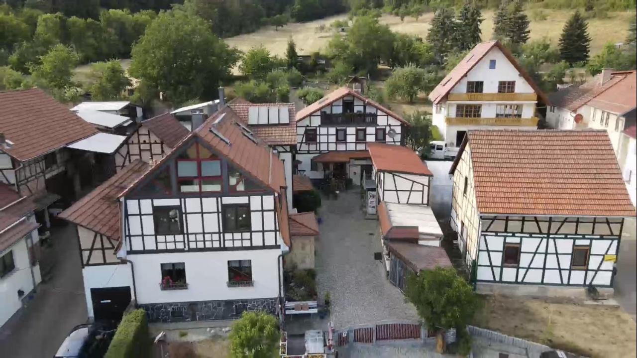 Ferienwohnung Dietlinde Bad Blankenburg Esterno foto