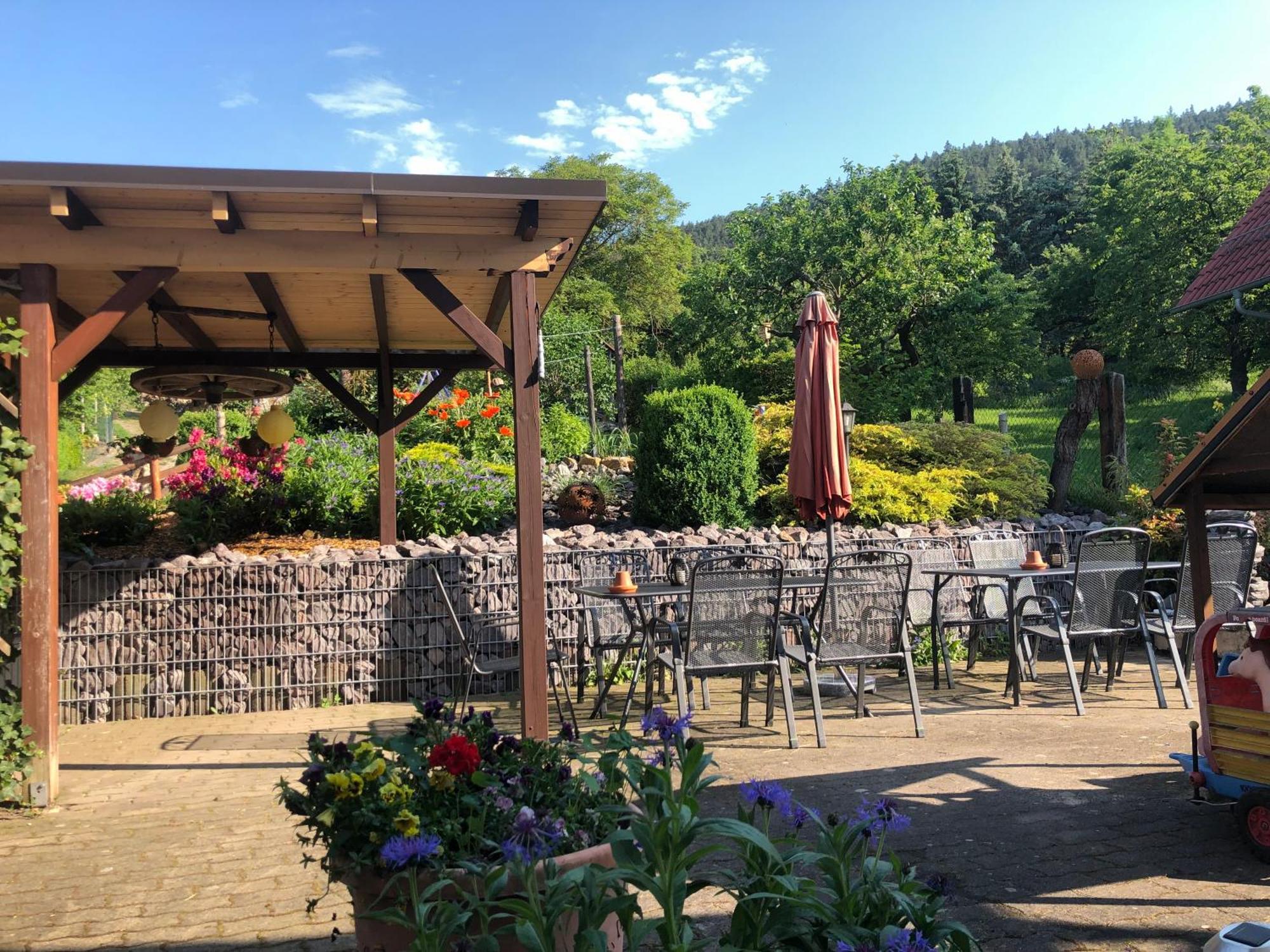 Ferienwohnung Dietlinde Bad Blankenburg Esterno foto
