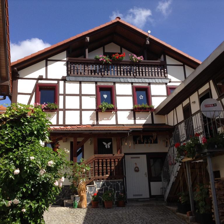 Ferienwohnung Dietlinde Bad Blankenburg Esterno foto